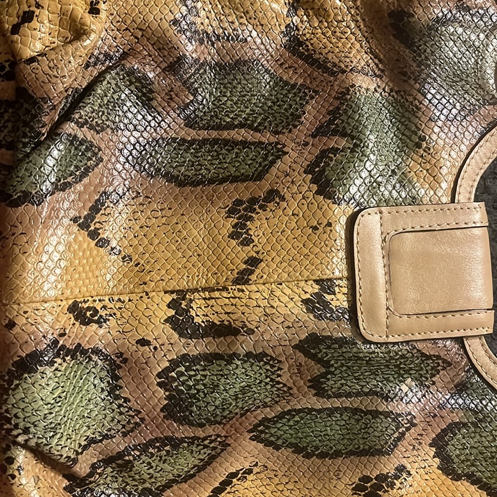 Python Snake Skin Purse With Minor Use. Please Se… - image 8